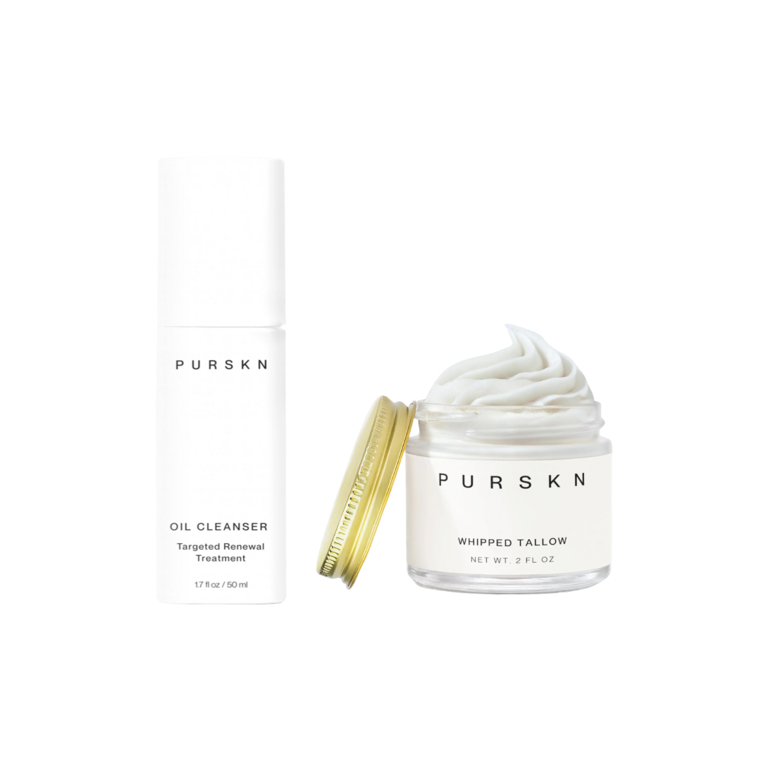 OIL CLEANSER + WHIPPED TALLOW