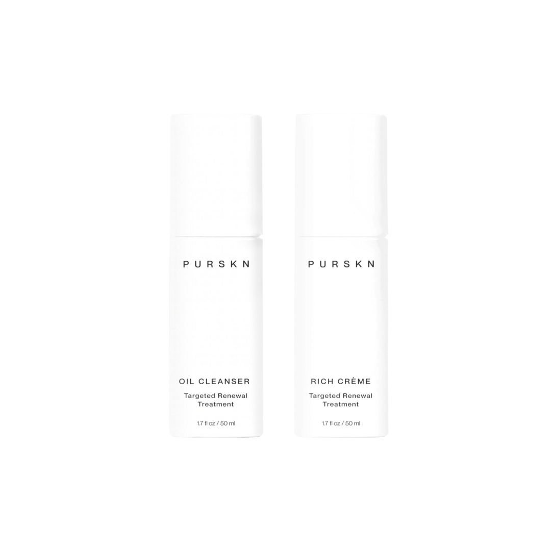 OIL CLEANSER + RICH CRÉME